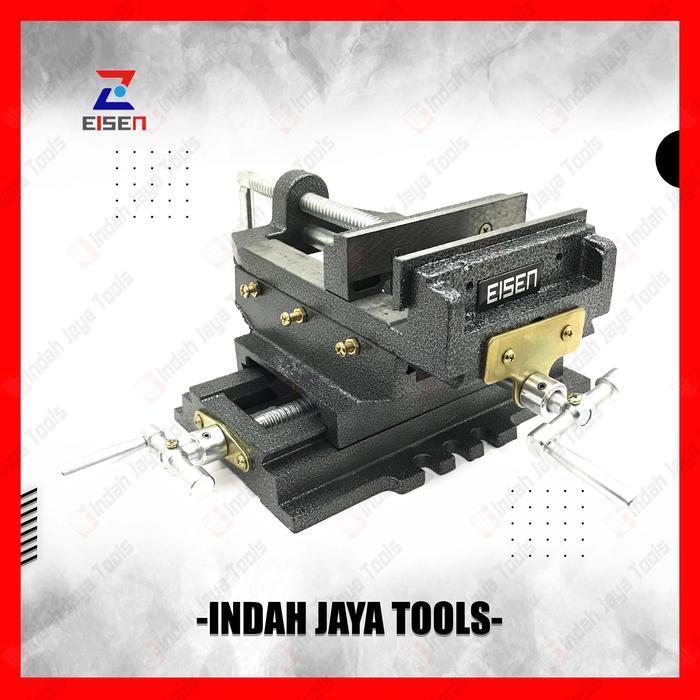 EISEN Catok Cross 6 Inch Ragum - Alat Penjepit Meja Duduk Silang