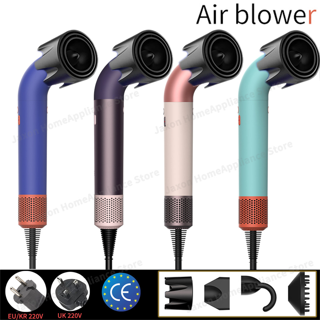 1400 Watt Super 200 Million Anion Blow Dryer Mini Portable Hair Dryer With Diffuser Nozzles Ions