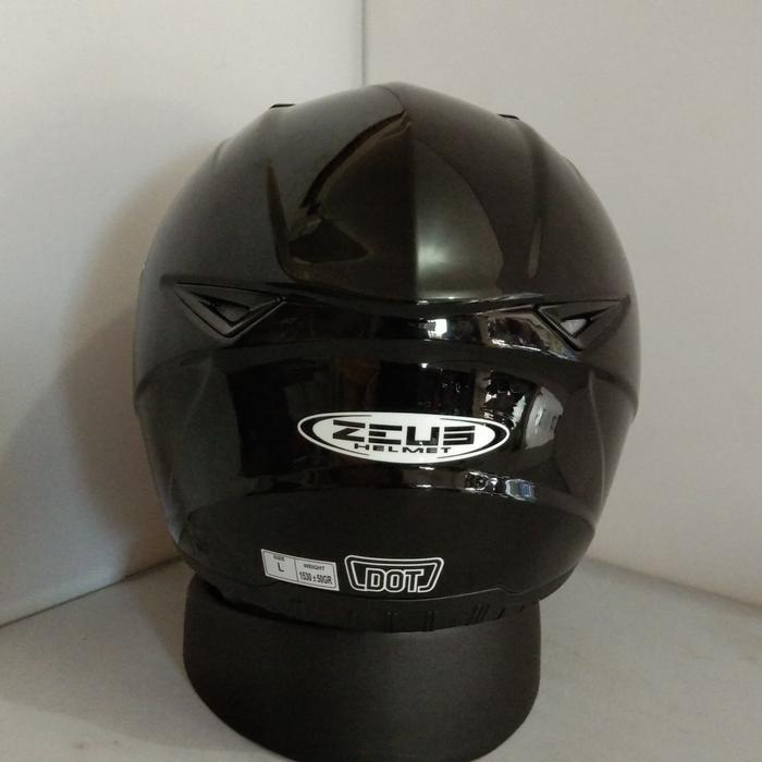 ORIGINAL Helm Zeus ZS-811 Black Fullface READY STOCK