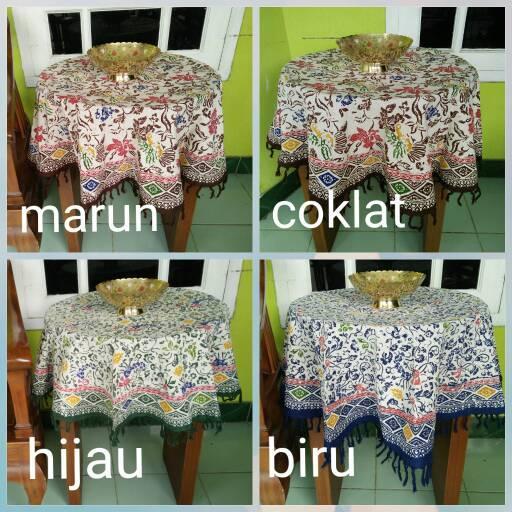 Taplak Meja Batik Bulat Cuiri