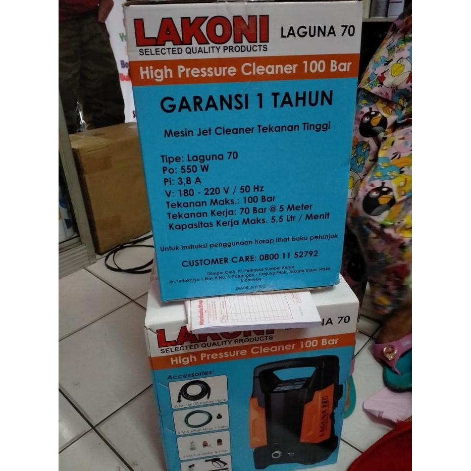 MESIN STEAM LAKONI LAGUNA 70 CUCI MOBIL MOTOR AC JET CLEANER STEAM