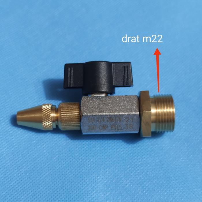 NOZZLE JET CLEANER APOLLO DRAT M22 ITALY ALAT CUCI AC