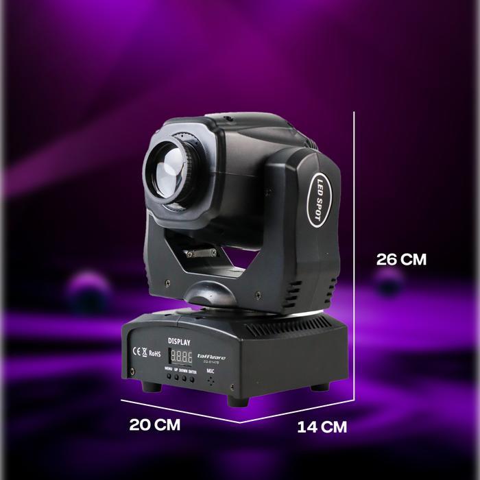 Lampu Spotlight Sorot Lighting Panggung Spot Light Disco DMX