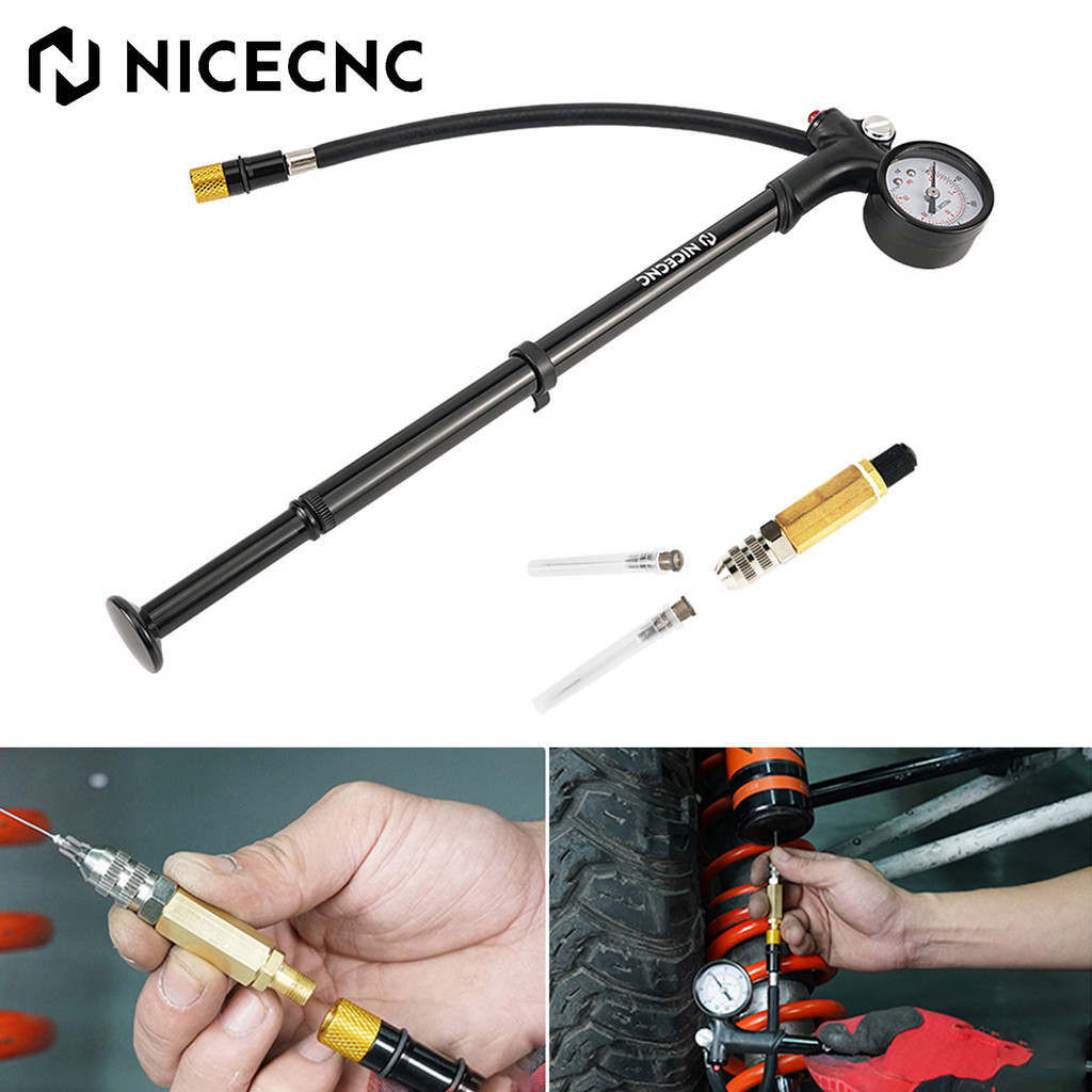 Nitrogen Needle Shock Suspension Pump Fill Tool For Atv Utv Polaris Rzr Arctic Cat Can Am Ktm Yamaha