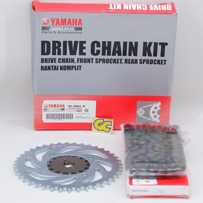 Gear, Gir Set / Gearset Yamaha Vega Zr Original
