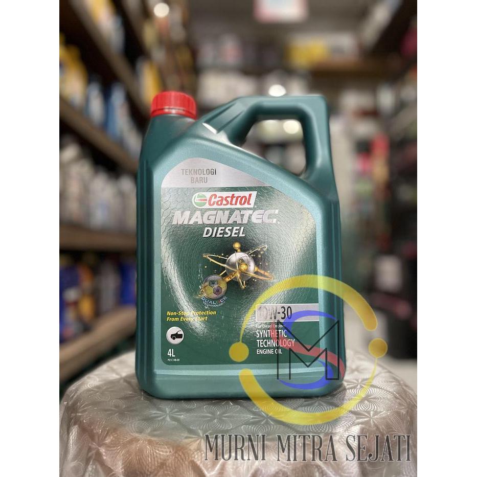 CASTROL MAGNATEC DIESEL OLI SAE 10W-30 10W30 10 W MAGNETEC GALON 4 L