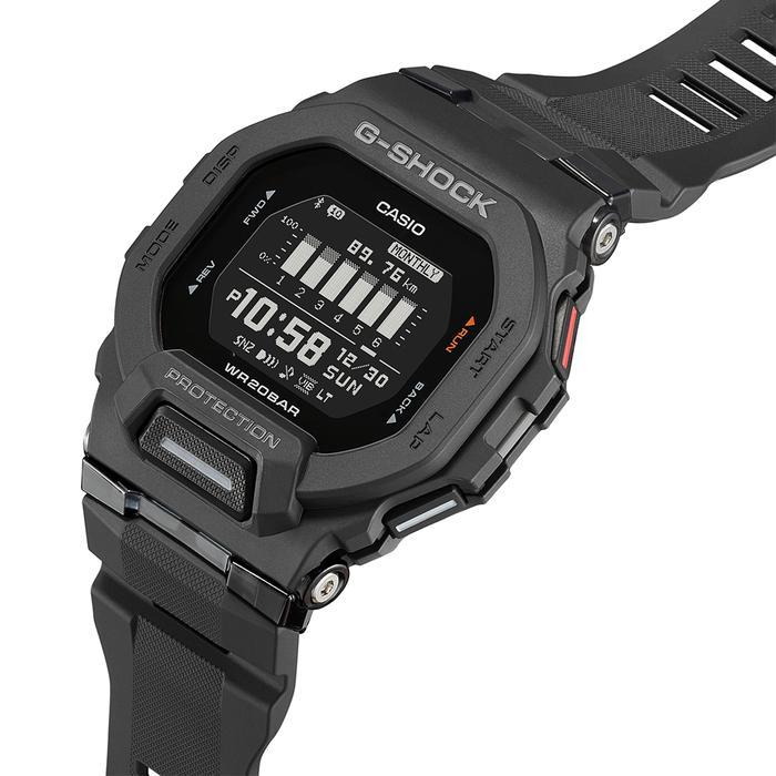 Casio G-Shock Gbd-200-1Dr Jam Tangan Pria Digital Gbd200 G-Squad