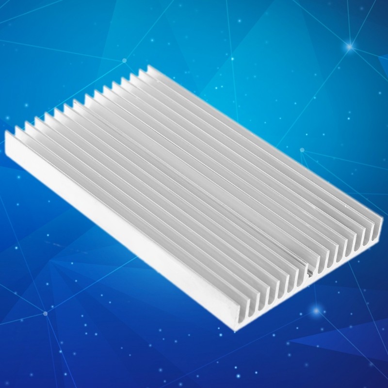B95C 1 PC 100x60x10mm Aluminum Heat Sink DIY Cooler For IC Chip LED Power Transistor