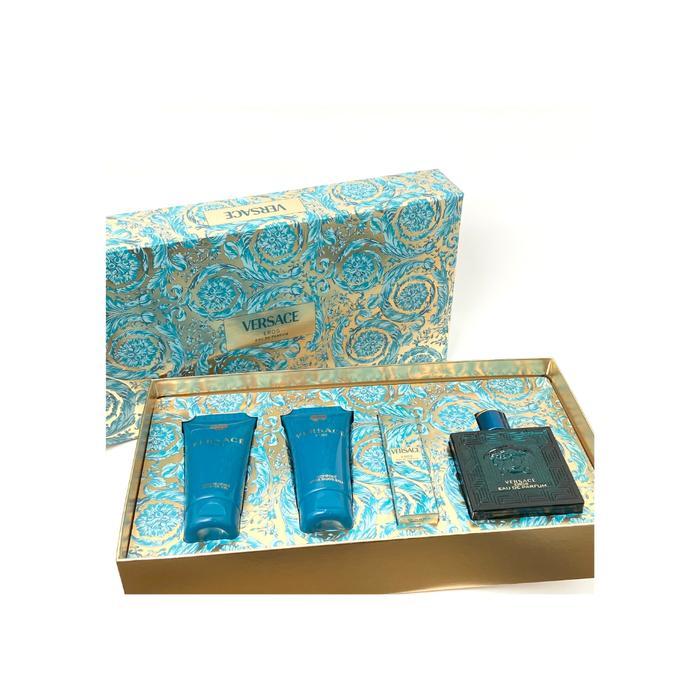 ASLI Versace Eros Man EDP Gift Set (C) (Parfum Pria) Ready stok