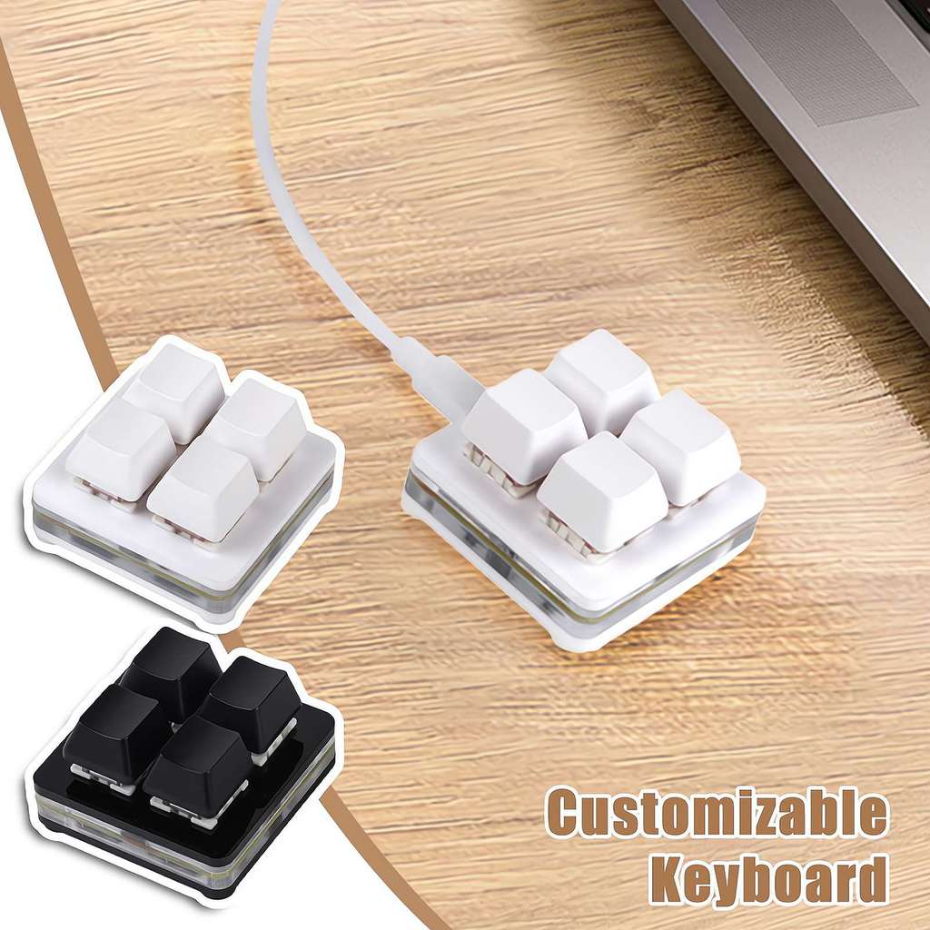 1/2/3/4 Keys Outemu Red Osu Keypad Macro Mechanical Keyboard Gaming Programmable Multimedia Control