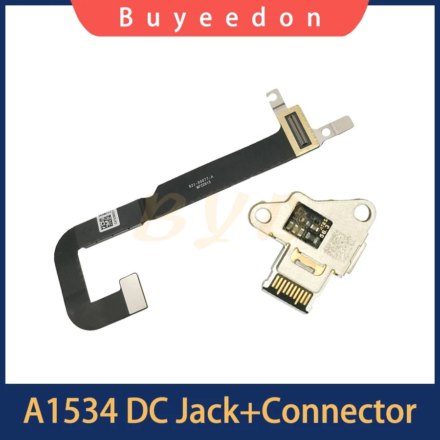BELI SEKARANG Original DC-IN I/O USB-C Charging Power DC Jack Board Connector with Cable 821-00077-A