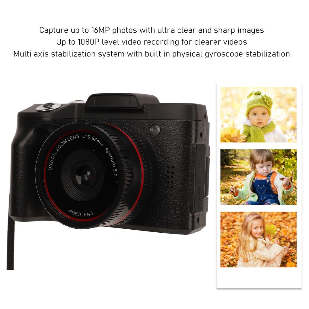 1080P Digital Camera 16MP HD Smart Digital Camera Micro SLR Digital Camera for Photography Smart