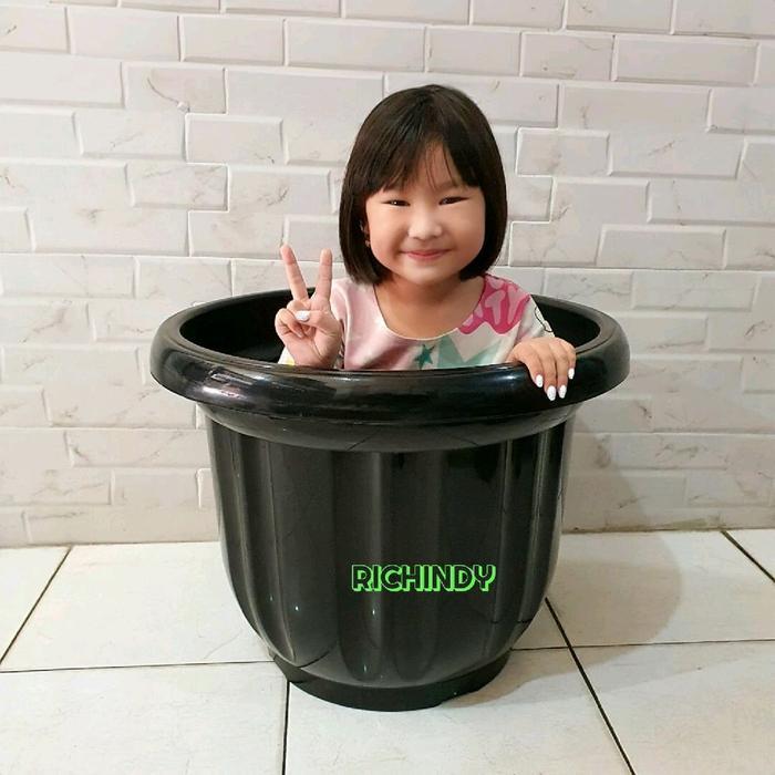Top Paket 3 pcs Pot Tanaman Hias Jumbo Super 50 Tebal Pot Besar Buah Bunga Ukuran 50 Tinggi 40
