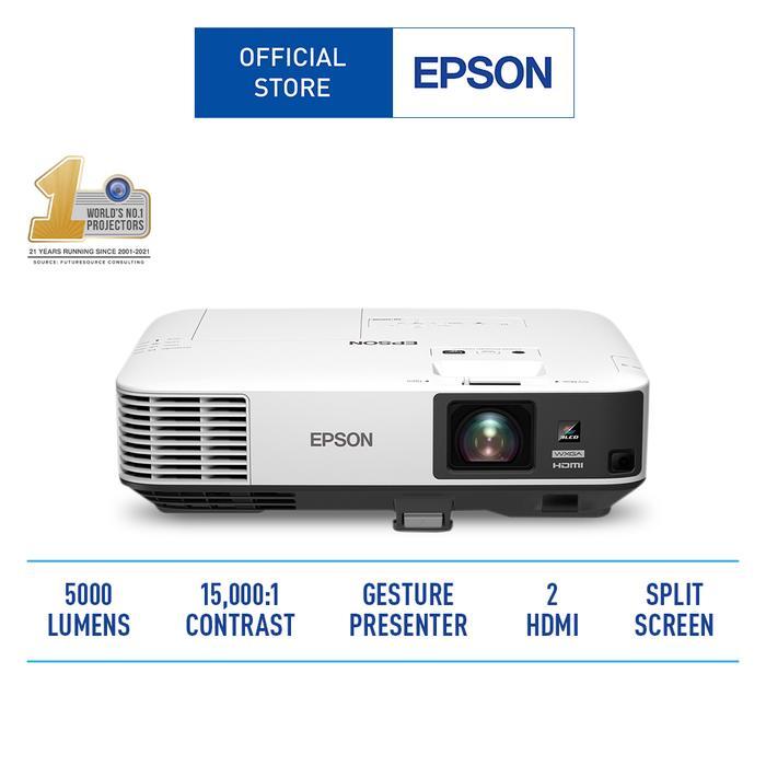Epson Projector EB-2155W WXGA 5000 Lumen 2 HDMI dan Split Screen