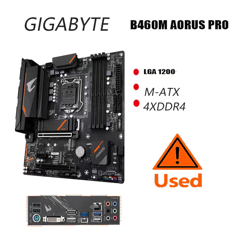 Gigabyte B460M Aorus Pro Ddr4 128Gb Pci-E 3.0 M.2 Hdmi-Compatible Display Placa-Me 1200 Micro Atx