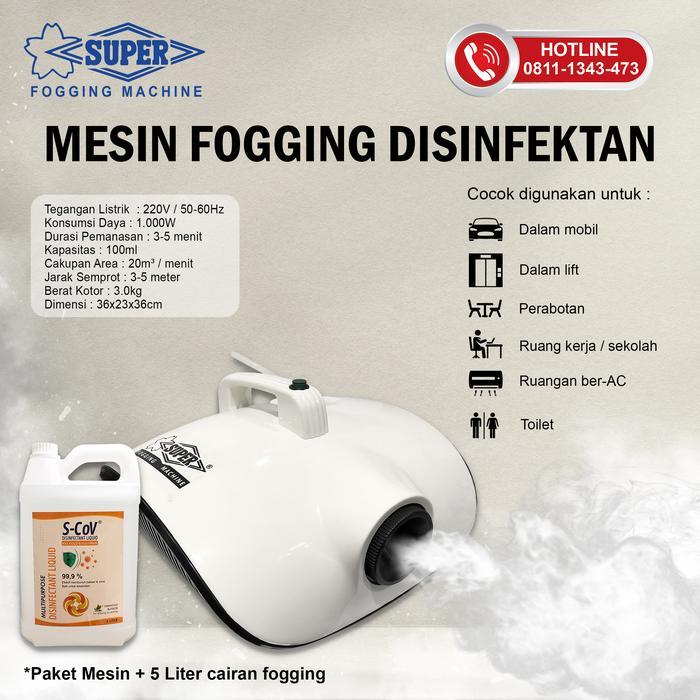 SUPER - DISINFECTAN FOGGING + 5 LITER
