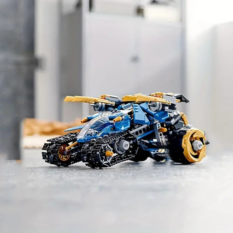 Building Block Mecha Technology Ninja Thunder Raiders Mechanical Warrior Robot Building Block War