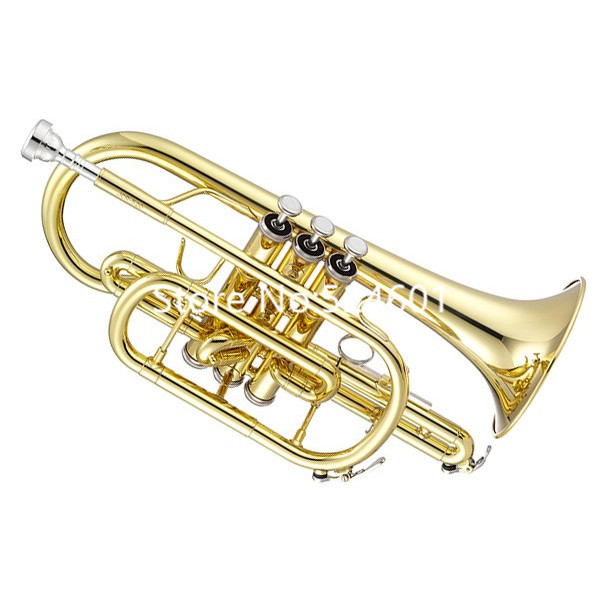 Baru High Quality Jupiter Bb Cornet JCR-700 Brass Trumpet International musical instrument With Case