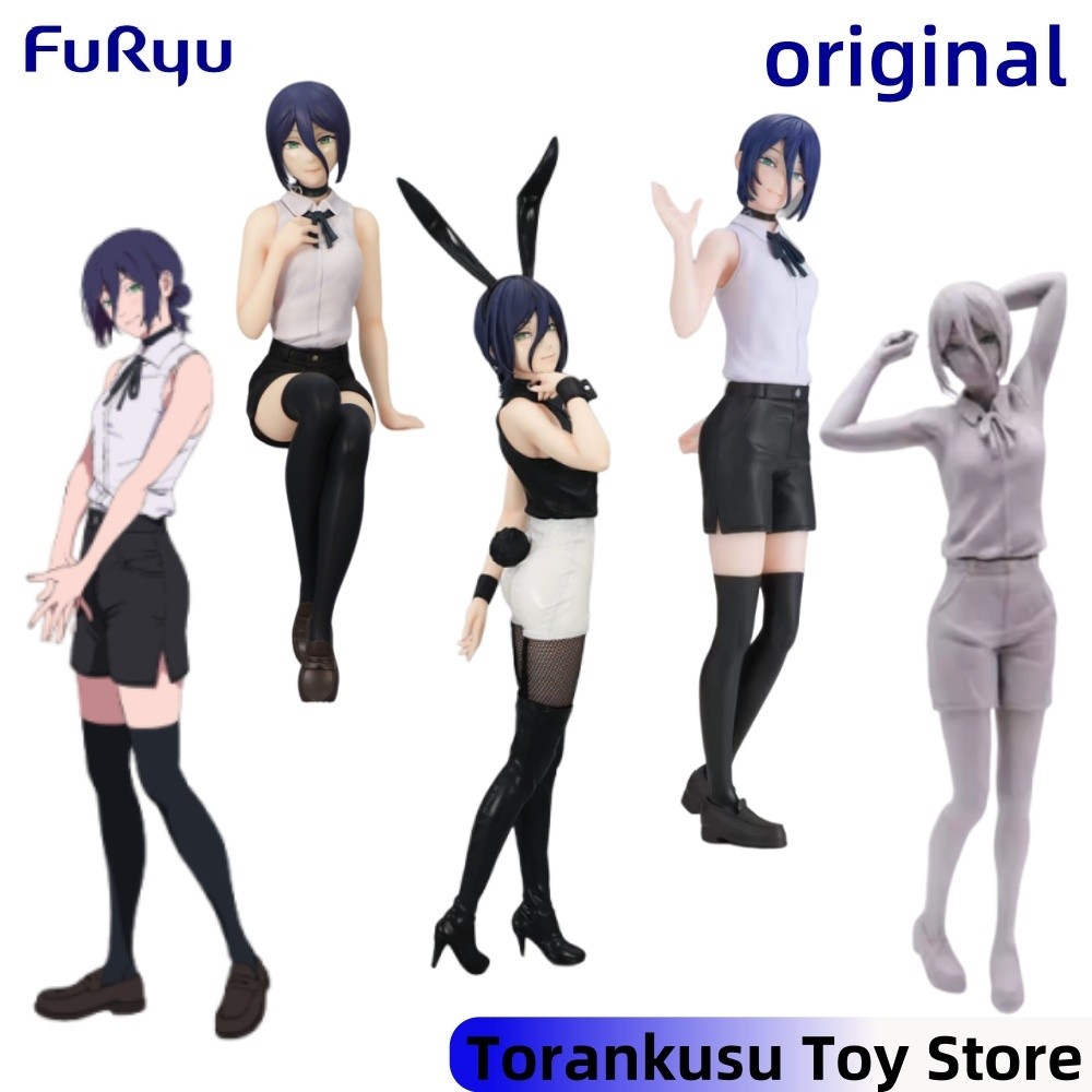 Furyu Chainsaw Man Anime Reze Noodle Stopper Action Figures Model Figurine Original Figuarts