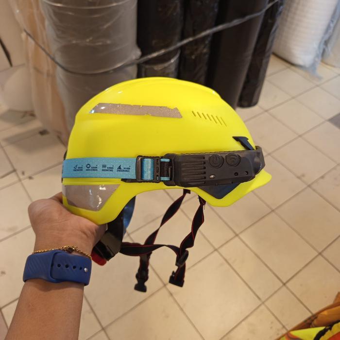 Headlamp Helm Safety / Senter Kepala 2 Mode / Senter Helm Proyek Redy Stok