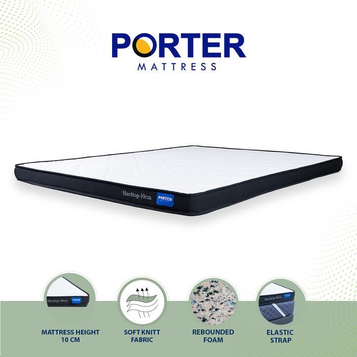 Mattress Pad / Pelapis Kasur Rebounded Foam Porter Hardtop 10 Terlaris