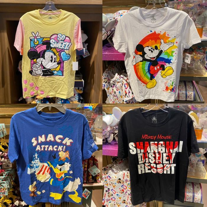 T-shirt Kaos original Disneyland Donald Duck Mickey Minnie