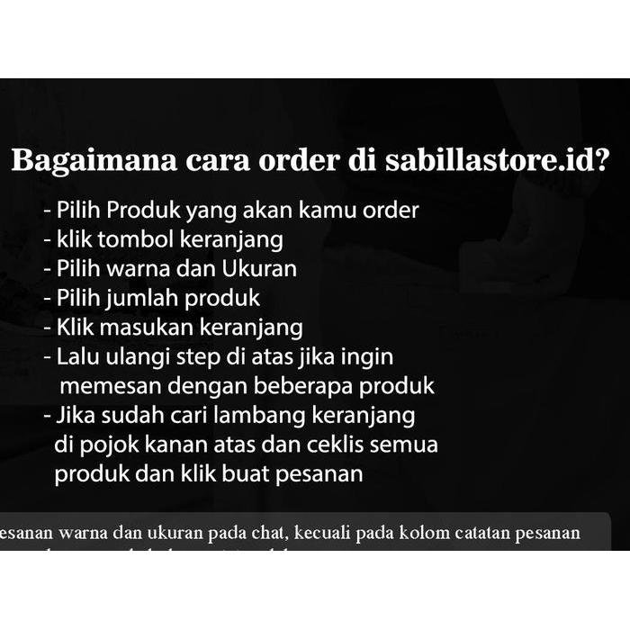 Sirwal Jumbo Sabilla List Xxl Big Size Katun Drill Terjamin