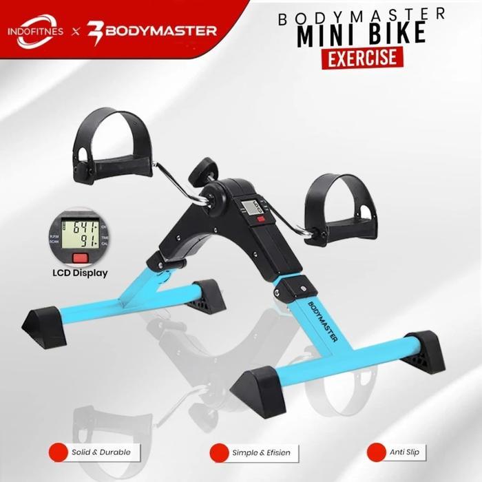 BODYMASTER Sepeda Statis Mini Bike -Terapi Kaki Tangan Stroke Lansia