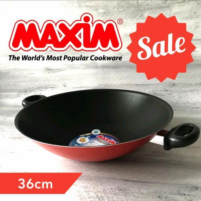 Wajan Teflon Maxim 36Cm/Penggorengan Teflon Maxim 36Cm/Kuali Teflon