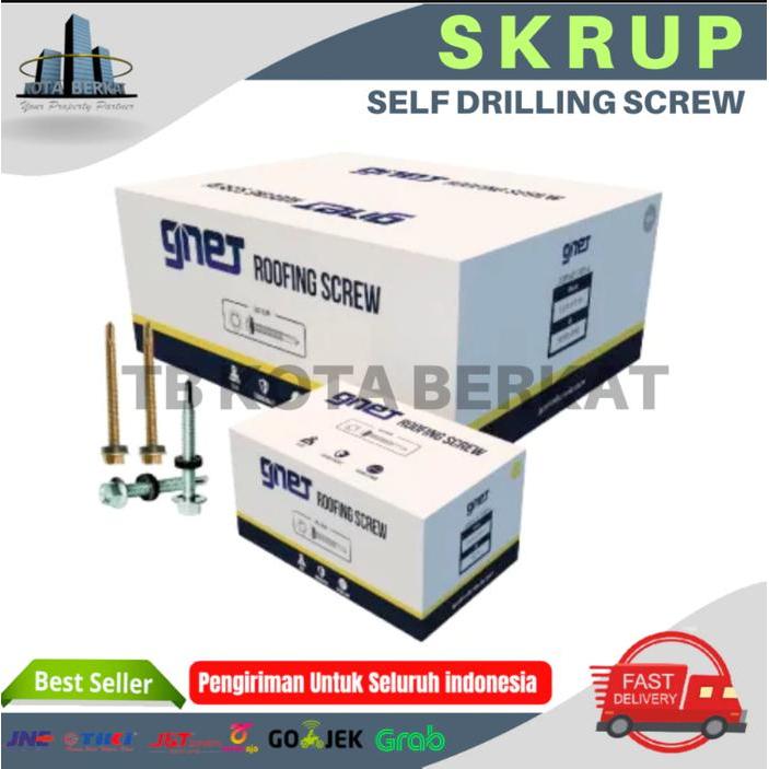 SEKRUP BAJA RINGAN/ SEKRUP TRUSS/ SELF DRILLING SCREW GNET 4.8 x 16