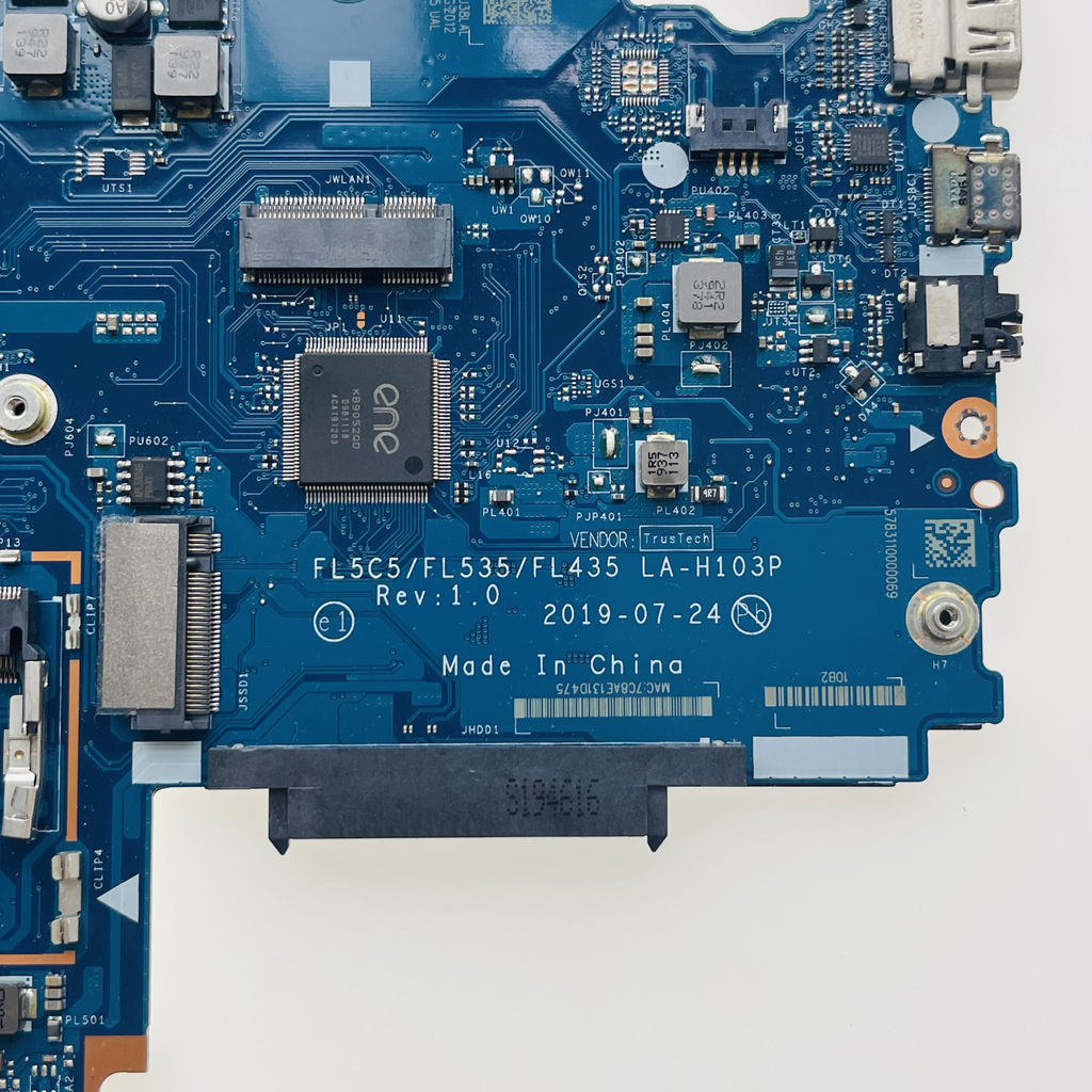 LA-H103P For Lenovo Ideapad S340-14IIL S340-15IIL Laptop Motherboard With Core i3 i5 i7-10th CPU