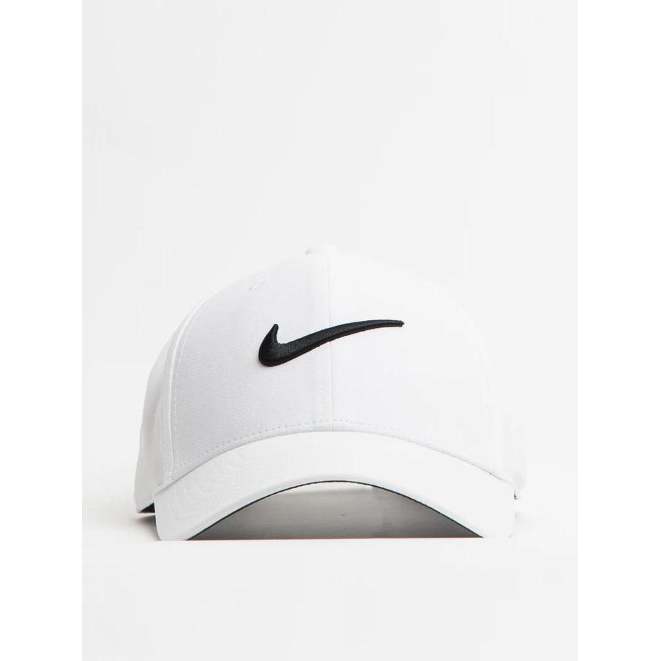 Nike Dri-Fit Club Structured Swoosh Cap White Fb5625-100 Topi Original Co
