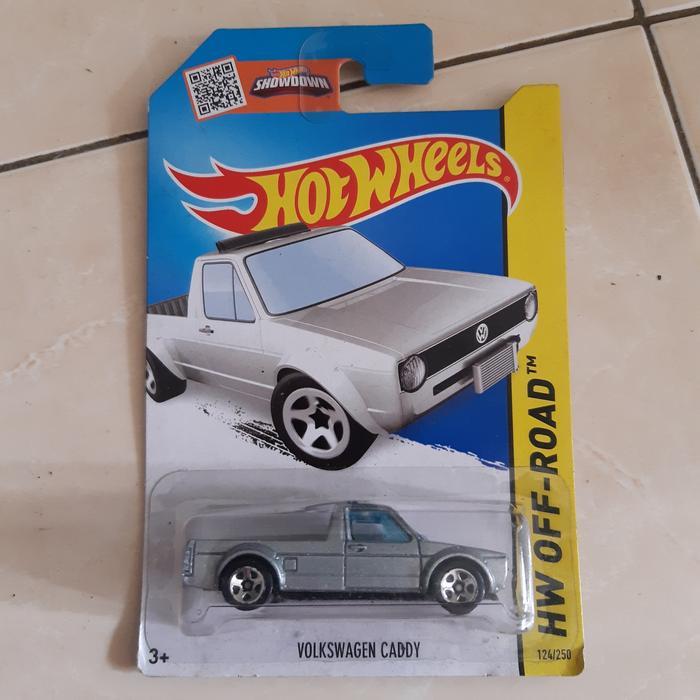 HOT WHEELS VOLKSWAGEN CADDY SILVER VW
