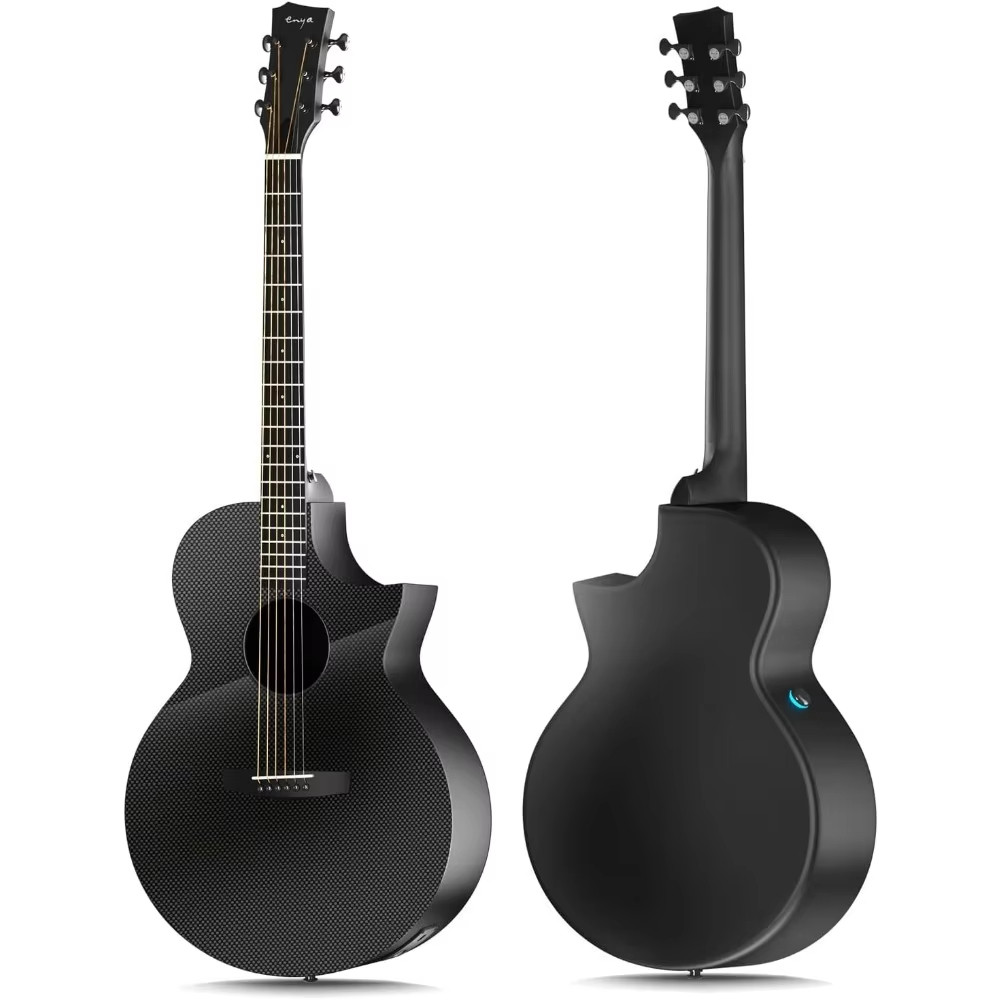 Enya Acoustic Electric Guitar Carbon Fiber X3 Pro Travel Guitar AcousticPlus 41? Full-Sized Guitar