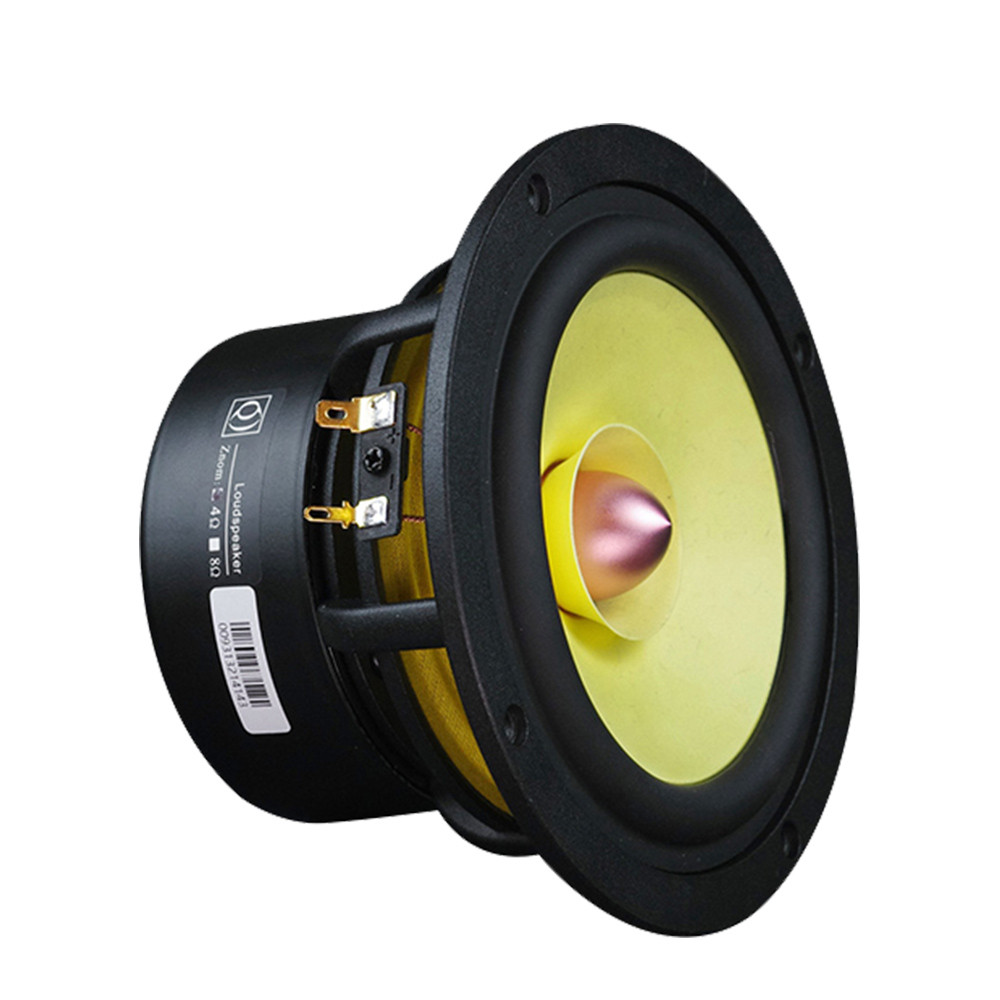 AIYIMA 1Pc 5.25 Inch Fever Full Range Speaker Aluminum Cone Loudspeaker 4 8 Ohm 50W Bookshelf Hifi