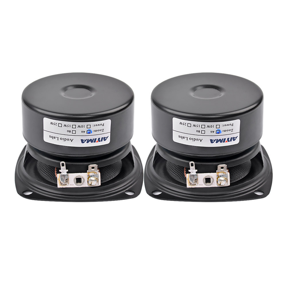 AIYIMA 2Pcs 3 Inch Audio Portable Speakers Altavoz Portatil 4 8 Ohm 20 W Full Range Hifi Music