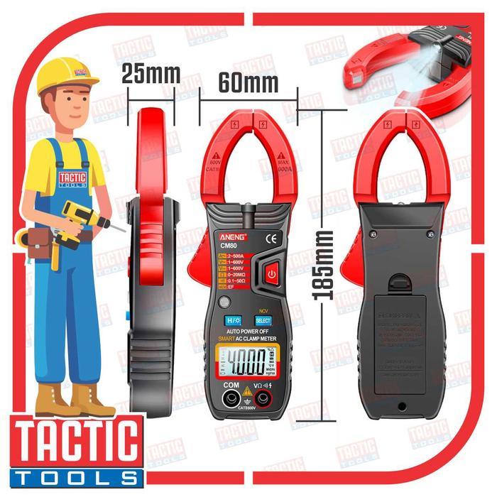 Aneng Digital Smart Tang Ampere Catii 600V