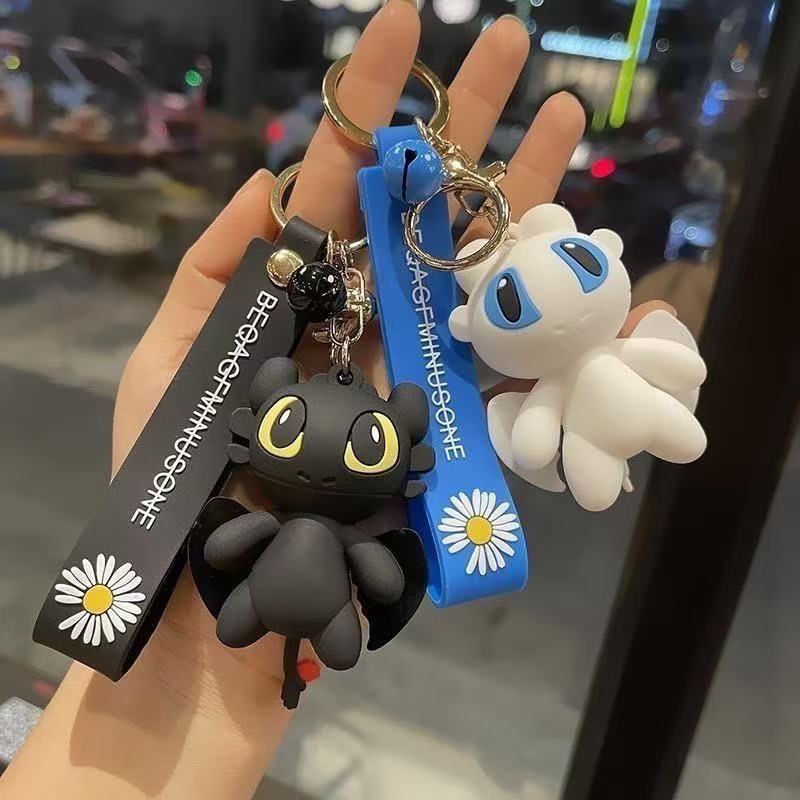 Dragon Taming Master Toothless Dragon Keychain Pendant Couple Cartoon Backpack Pendant Men and Women