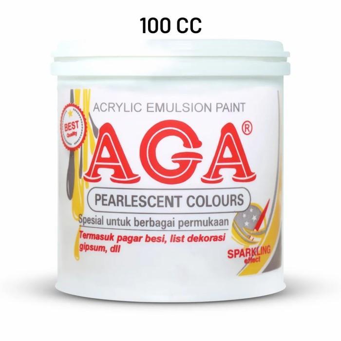 cat aga kemasan 100cc warna emas - Paint