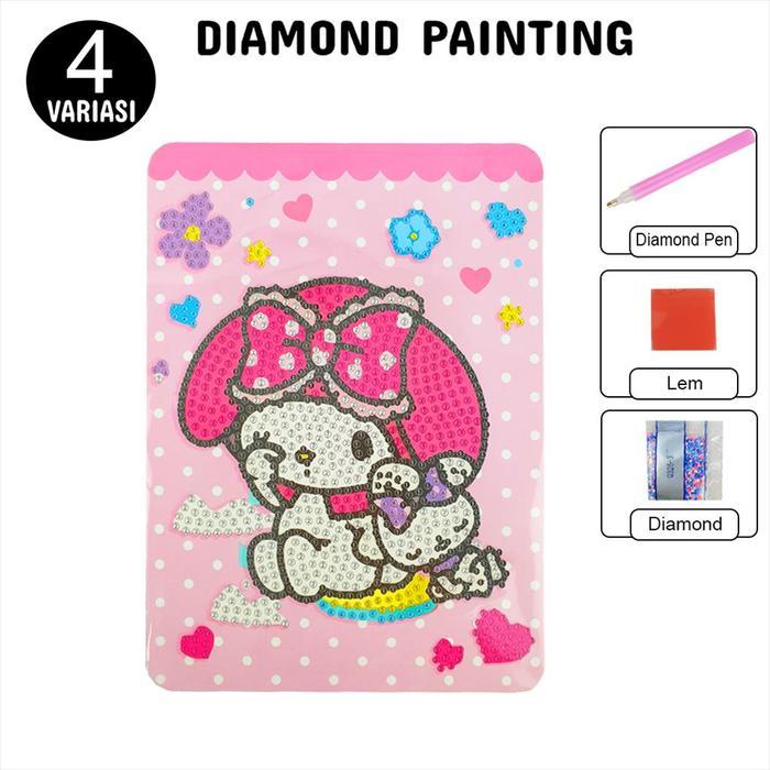 Diy Diamond Painting Sanrio/ Manik-Manik Tempel 444