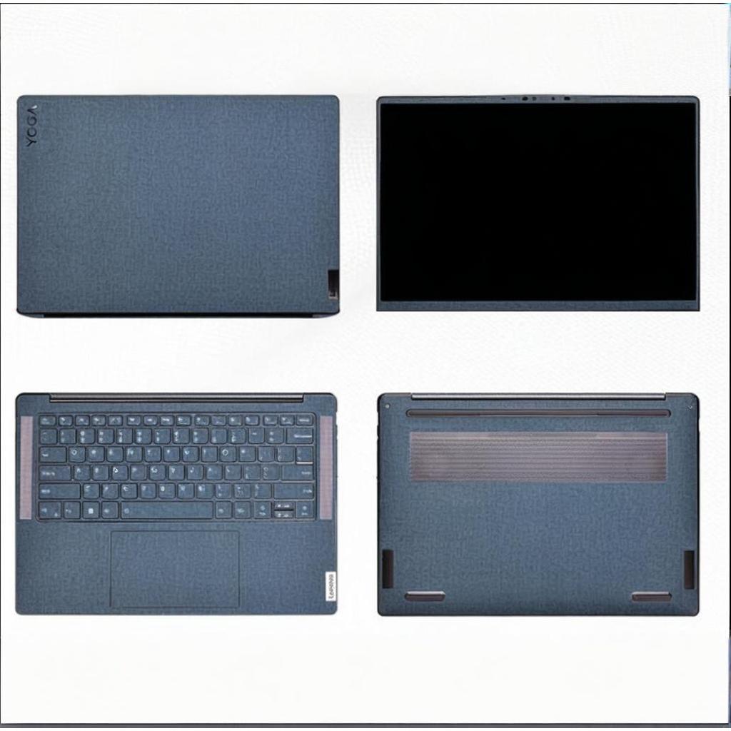 PU Cloth Sticker For Lenovo Yoga Pro 7 14IRH8 2023 YOGA 7 14ITLR YOGA Slim 7 Pro 14 Yoga Pro 9i 16"
