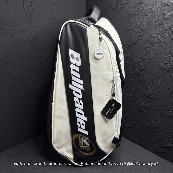 Bullpadel BPP25001 Vertex Premier White Padel Racket Bag (100% Authentic)