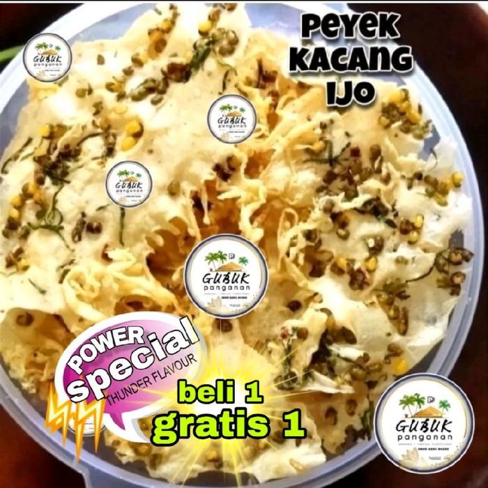 peyek kacang / peyek rebon/peyek teri /peyek kacang ijo / peyek rawit