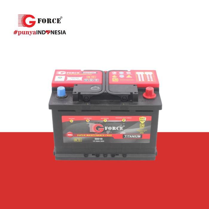G FORCE 58010 TITANIUM 80AH / 12 V - AKI MOBIL