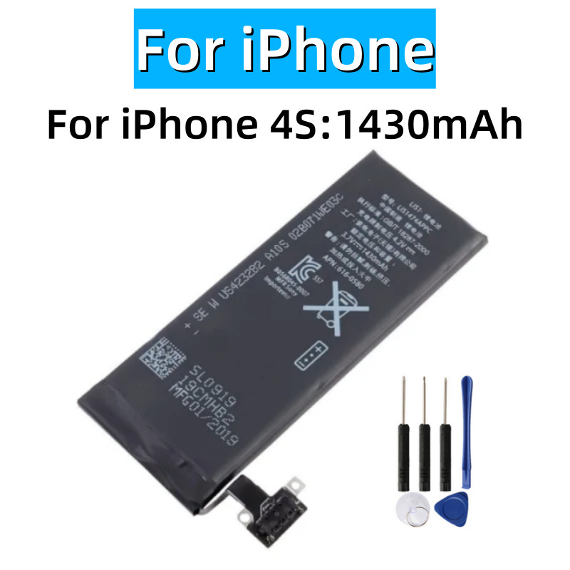 FOR Zero-cycle High-quality Rechargeable Batterie For iPhone 4 4S iPhone 4 iPhone 4s Replacement
