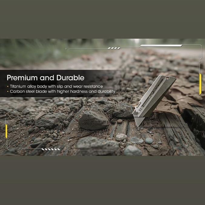 Nitecore Ntk09 Titanium Utility Edc Knife Co