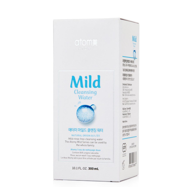 ATOMY MILD CLEANSING WATER | Efektif membersihkan make-up bold dan long-lasting hingga bersih.