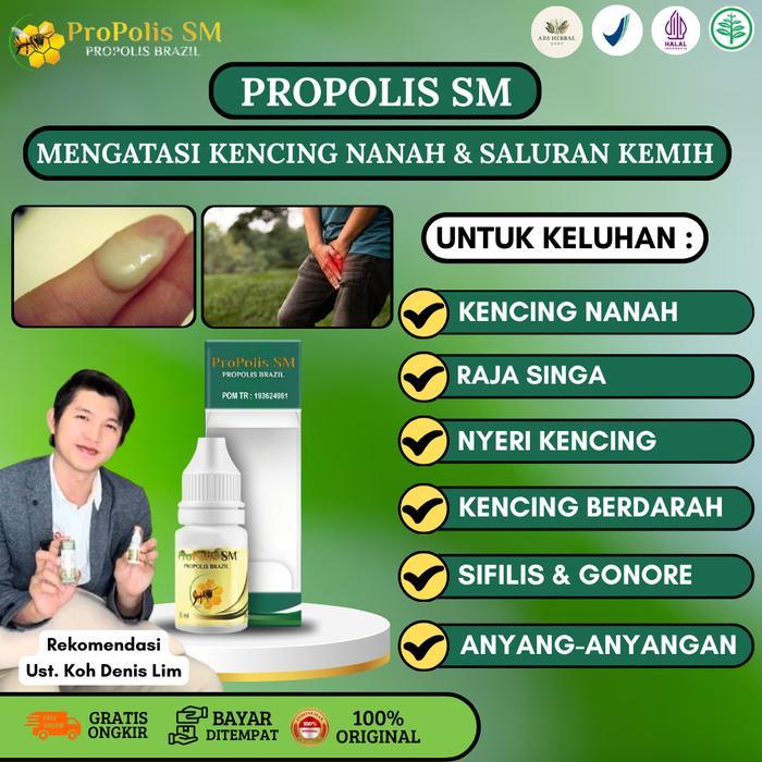 PROPOLIS SM GONORE KENCING NANAH SIFILLIS RAJA SINGA KUTIL KELAMIN HPV - MEMBANTU MEREDAKAN GONORE,