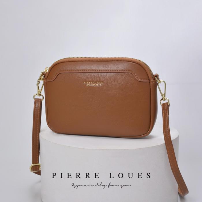 Aerostreet.Shoes - Tas Selempang Wanita Kulit Pu Pierre Loues Nora Bag