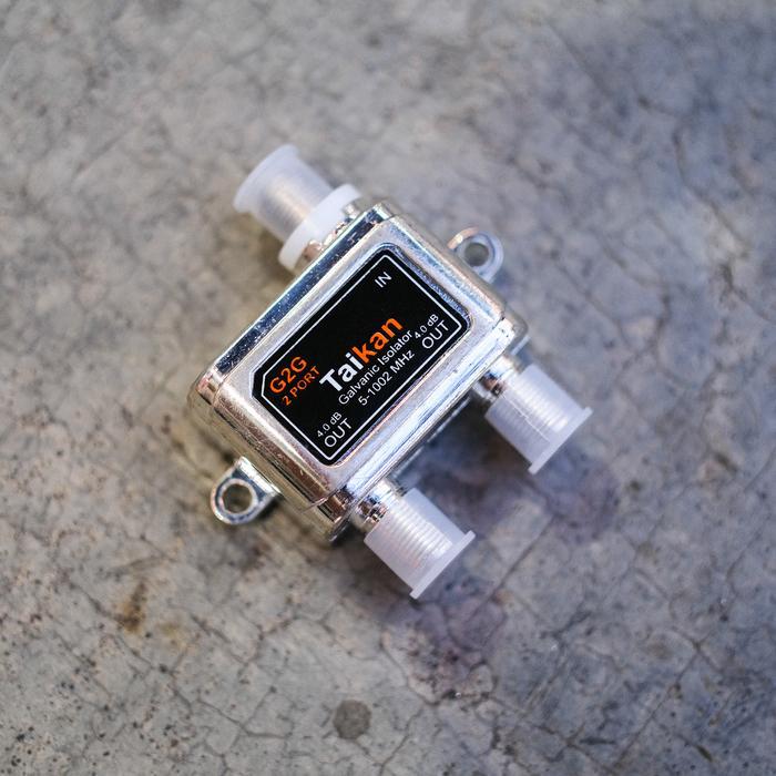 "New" Splitter Antena TV 2 ways